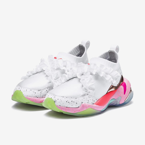Puma/彪马正品Thunder女士时尚花边经典低帮防滑休闲鞋369519-01