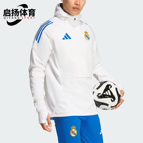 Adidas/阿迪达斯正品REAL EU WINTOP男士足球训练运动长袖KE1167