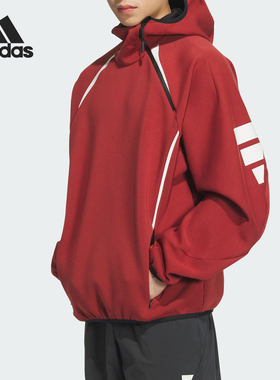 Adidas/阿迪达斯正品FUSTL P HOODY男士连帽卫衣套头衫JM6236