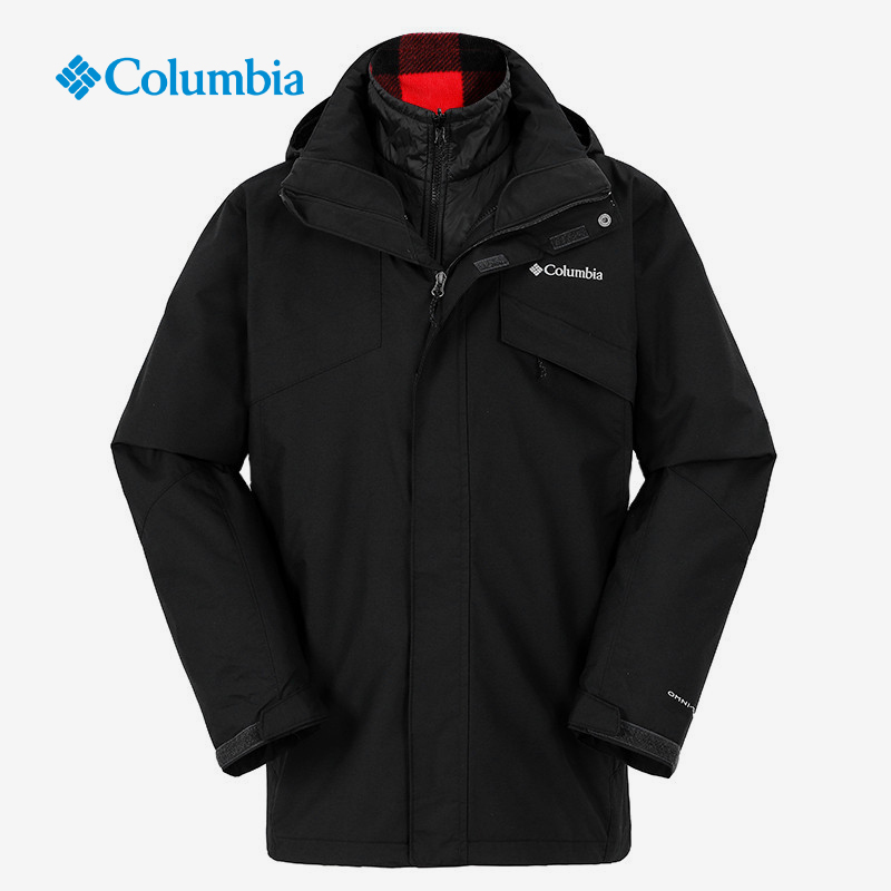 Columbia哥伦比亚正品男户外热能保暖防水抓绒内胆冲锋衣WE1273