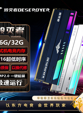 毁灭者8/16/32GB DDR4 3200/3600/4000台式机内存条RGB CJR套条