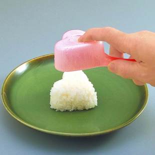 日本进口饭团模具寿司工具寿司模盒心形花形饭团模具便当模型