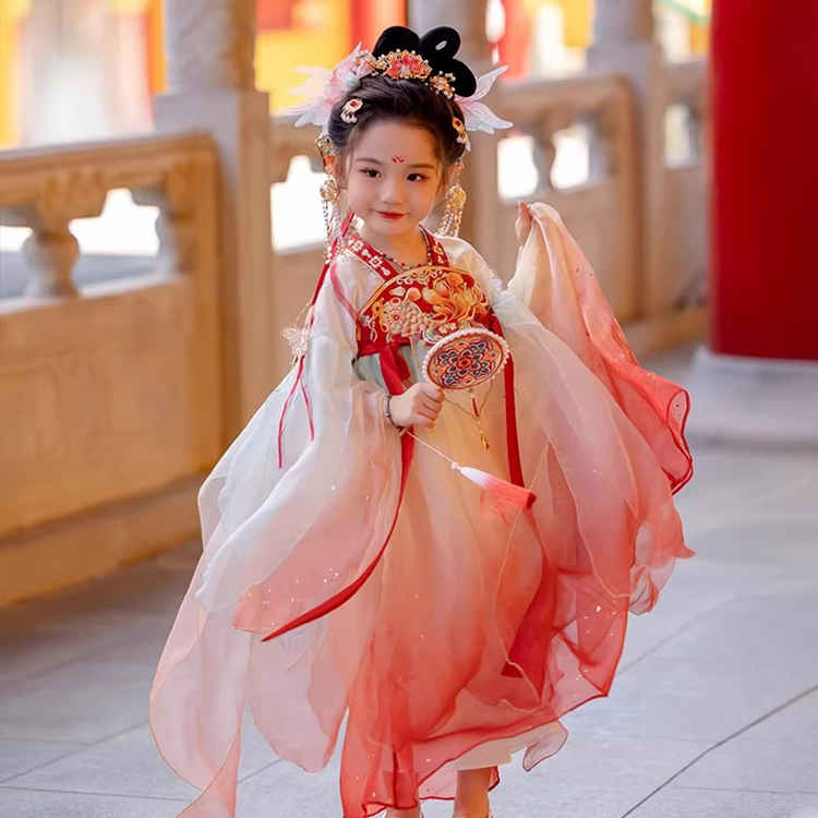 汉服女童春夏季新款女宝宝超仙气