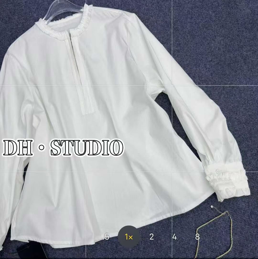 DH2025新款时尚百搭圆领宽松长袖T恤女潮衬衫打底衫女ins卡通女