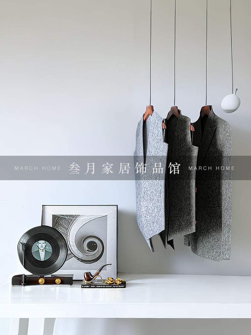 样板房衣帽间展厅衣柜毛毡衣道具