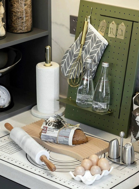 座展柜台面现代调味瓶软装