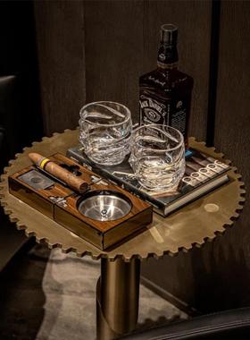 北欧雪茄设计样板间客厅摆