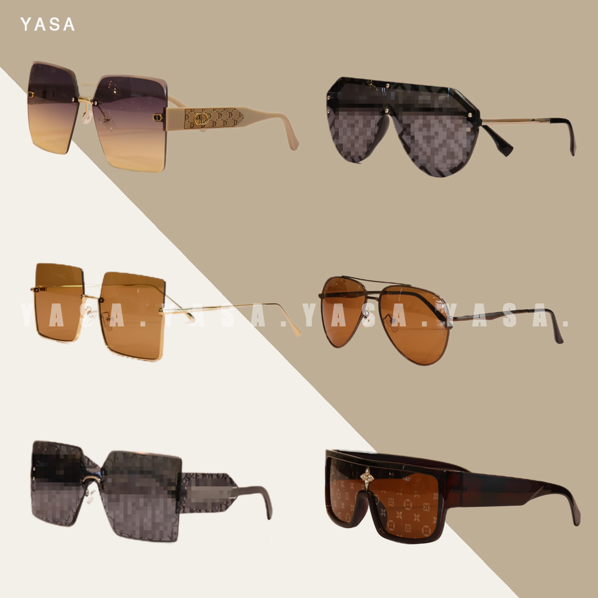 轻奢样板间衣帽间卧室设计时尚眼镜墨镜装饰品组合道具搭配摆件