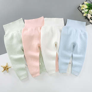 加厚打底裤 宝宝保暖裤 冬季 男女儿童夹棉秋裤 子婴儿加棉高腰护肚裤