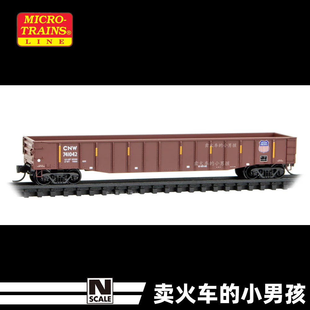 MTL N比例 UP 50尺半高敞车货车厢火车模型 美国 10500527