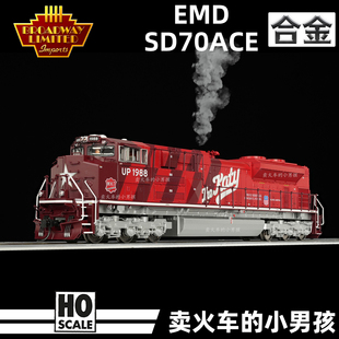 BLI HO比例 SD70ACE UP 1988 MKT遗产 内燃机车 火车模型 定金