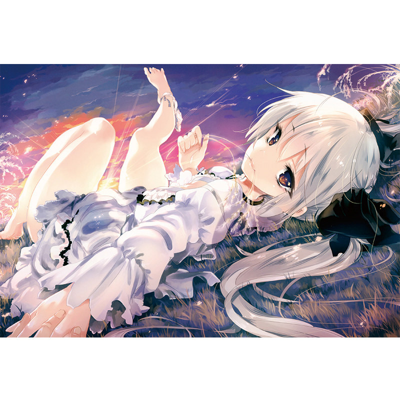 初音碧蓝航线fate加藤惠动漫海报壁纸墙贴二次元超大自粘来图定制