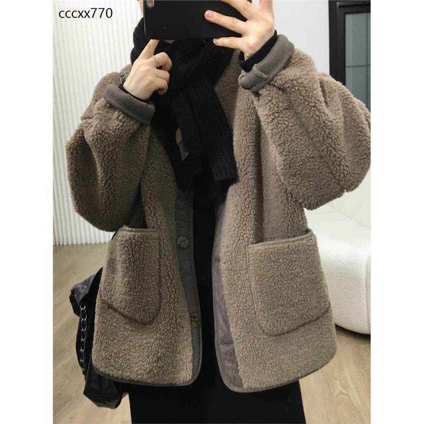 细米订制羊毛羊毛冬季女装连体衣加厚保暖韩式小个子上衣