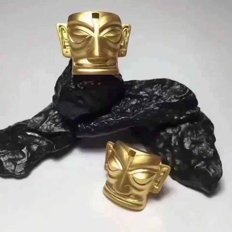 抖音热款三星堆头像遗址文化造型