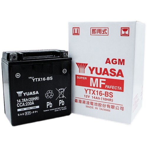汤浅YTX16-BS/YTX20A-BS,18-19RK1600，R1200RT电瓶