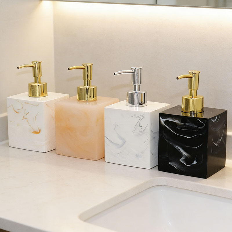 洗手液瓶北欧酒店专用按压瓶欧式创意卫生间摆件沐浴露分装瓶套装