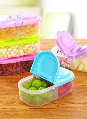 Healthy Plastic Food Container Portable Lunch Box Capacity C