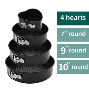 Cake Pan Set for Baking Non-Stick Springform Pans Set