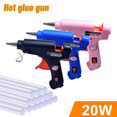 20W Hot Melt Glue Gun DIY Mini Household Industrial Guns Hea