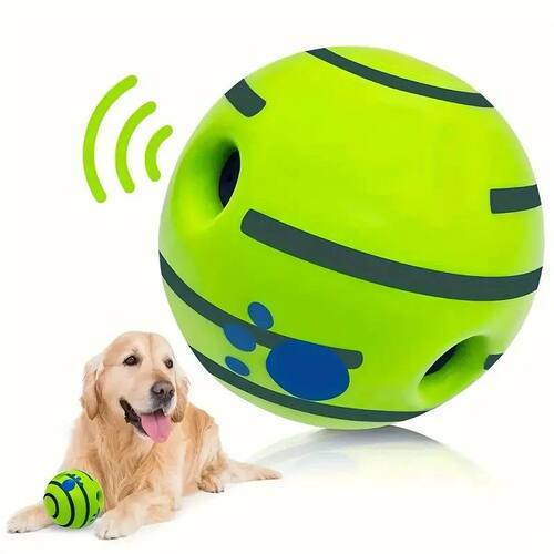 Funny Interactive Giggle Ball - Balls for Dog IQ Training, P