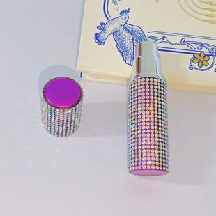 10ML Perfume Atomizer Bottle Refillable Rhinestone Inlaid Pe