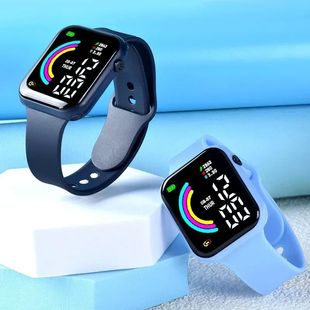 Child Watch Ultra Light LED Digital Watch for Kids Boy Girl