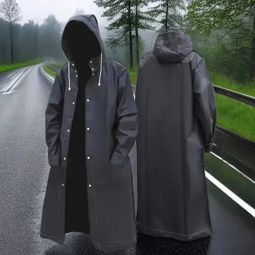 Disposable Raincoat Long Full-body rain-proof men's adult wo