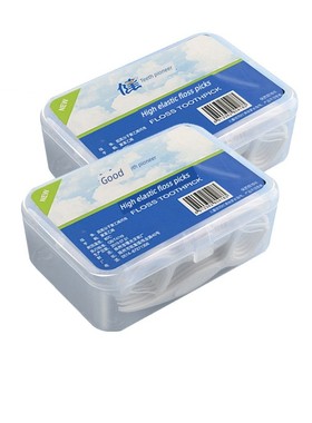 100pcs Dental Floss Flosser Picks Toothpicks Teeth Stick