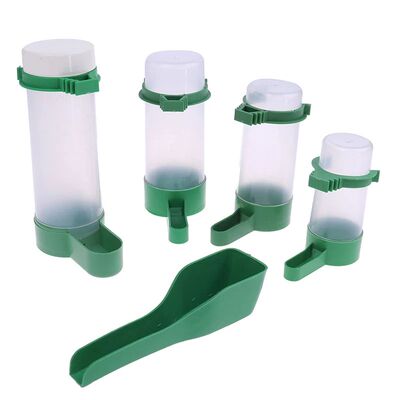 1PC Pet Cage Aviary Bird Parrot Budgie Canary Drinker Food F