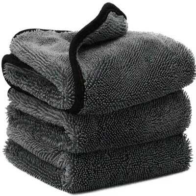 Microfiber Twist car wash towel Professional Car Cleaning Dr