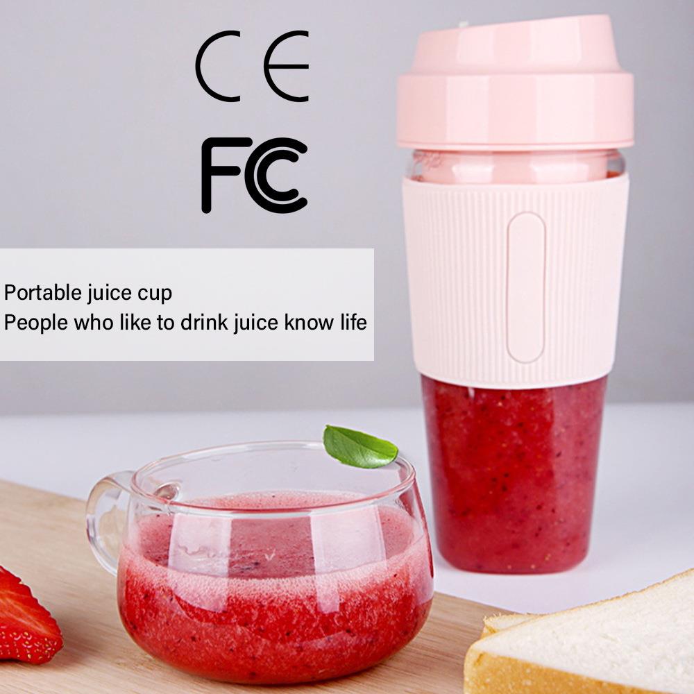 迷你榨汁机 便携式家用USB充电榨汁杯多功能小型电动果汁礼品跨境