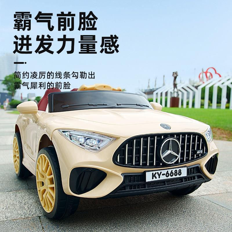 儿童电动车四轮电动汽车男女小孩可坐人遥控宝宝玩具车童车