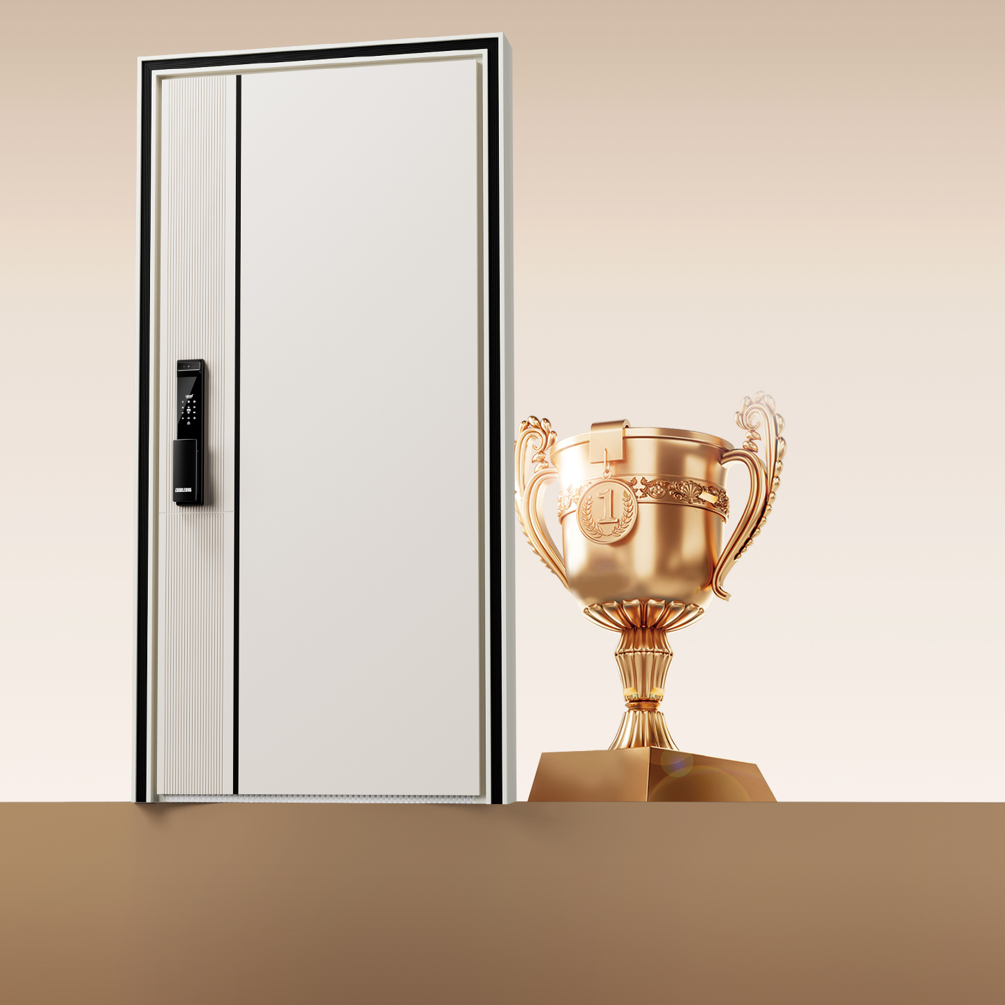 欧帝乐防盗门十大品牌奶油风上门安装的入户门家庭用甲级2025新款