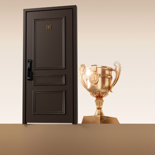 欧帝乐入户门高端家用轻奢进户门家用防盗门智能锁一体甲级法式