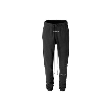 FEAR OF GOD ESSENTIALS 反光logo抽绳绵长裤