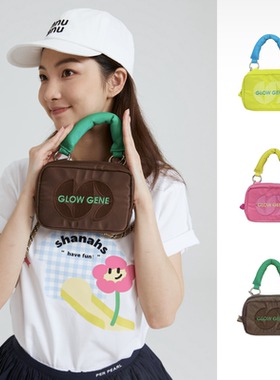 shanahs刺绣小众设计旅行便携化妆洗漱包耳机充电器配件ccd收纳包