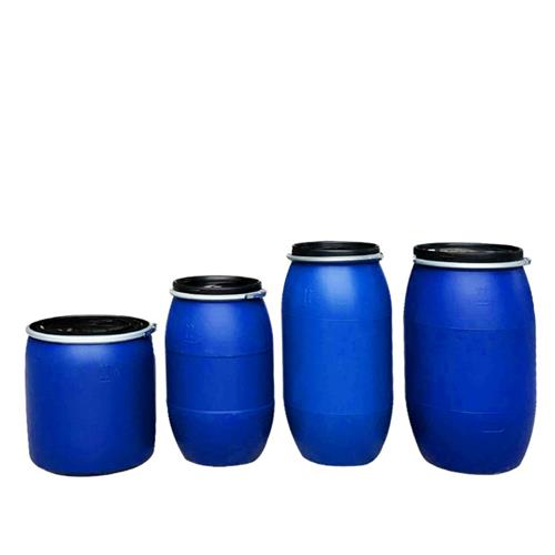 150升塑料桶大口圆形半截水桶200kg加厚发酵法兰桶海鲜运输装鱼桶