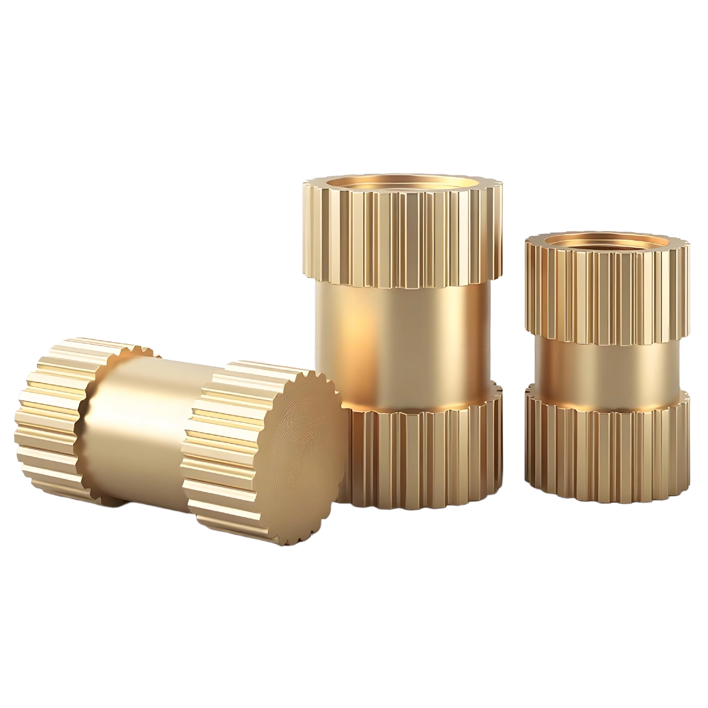 盲孔注塑铜镶嵌件单通B型预埋件