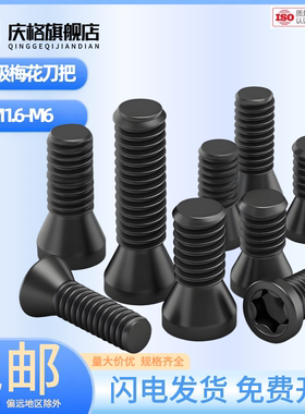 M1.6M2.2M2.5M3-M4M6刀杆螺丝12.9级数控铣刀片刀盘梅花U钻螺丝