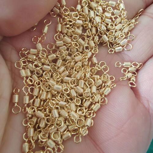 竞技压花八字子母环连接器强拉力