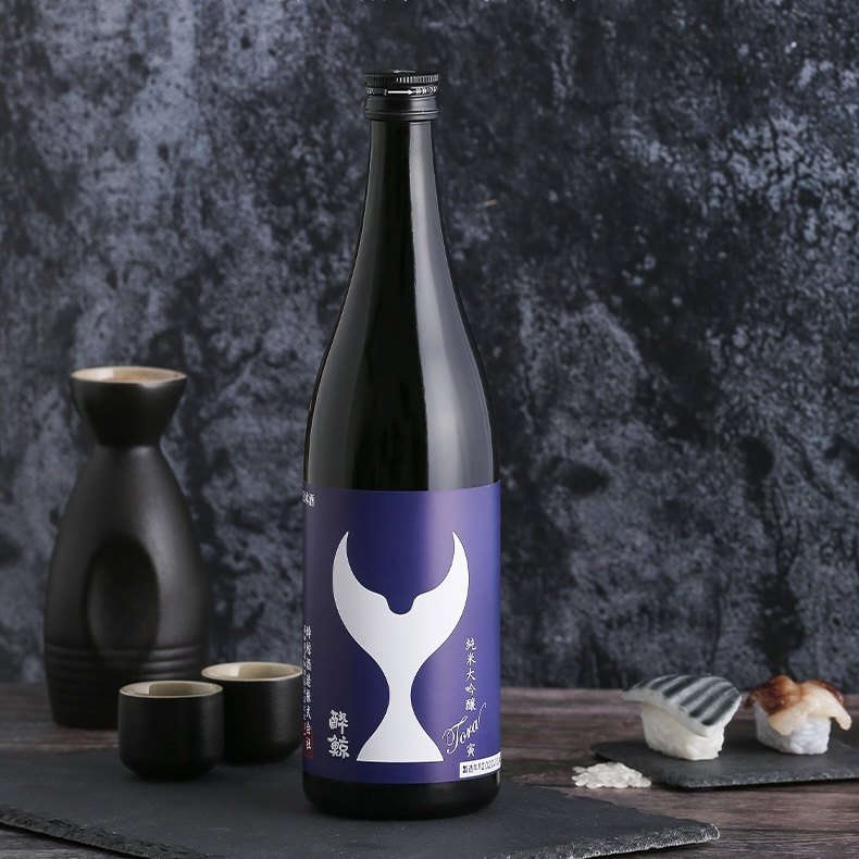 日本醉鲸纯米大吟酿寅低度清酒米酒发酵酒原装进口礼盒装720ml