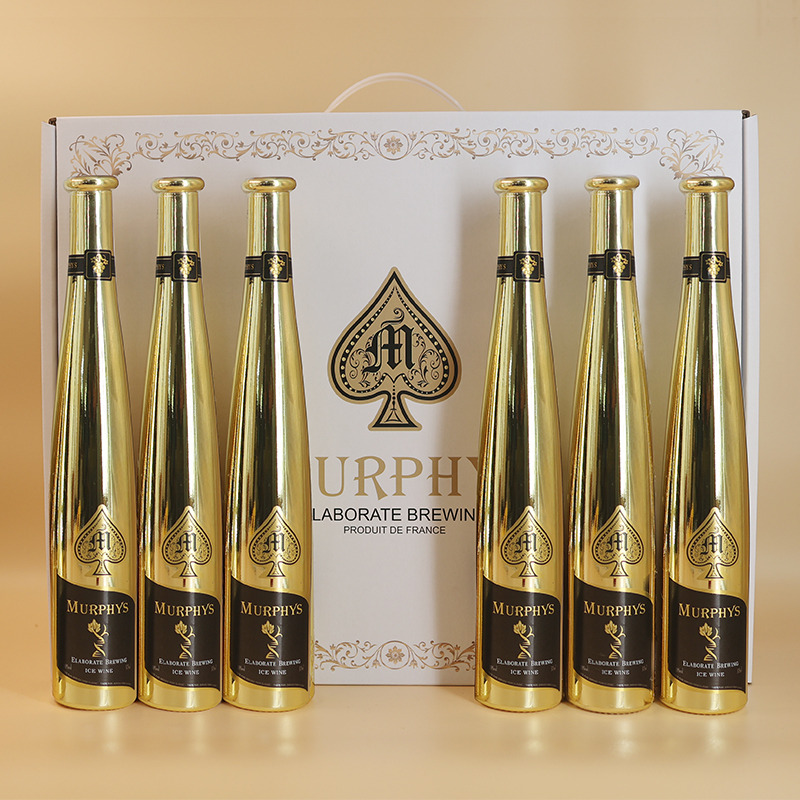 慕洛菲诗·荣耀之星冰白葡萄酒375ml*6瓶礼盒装果酒甜酒女士酒