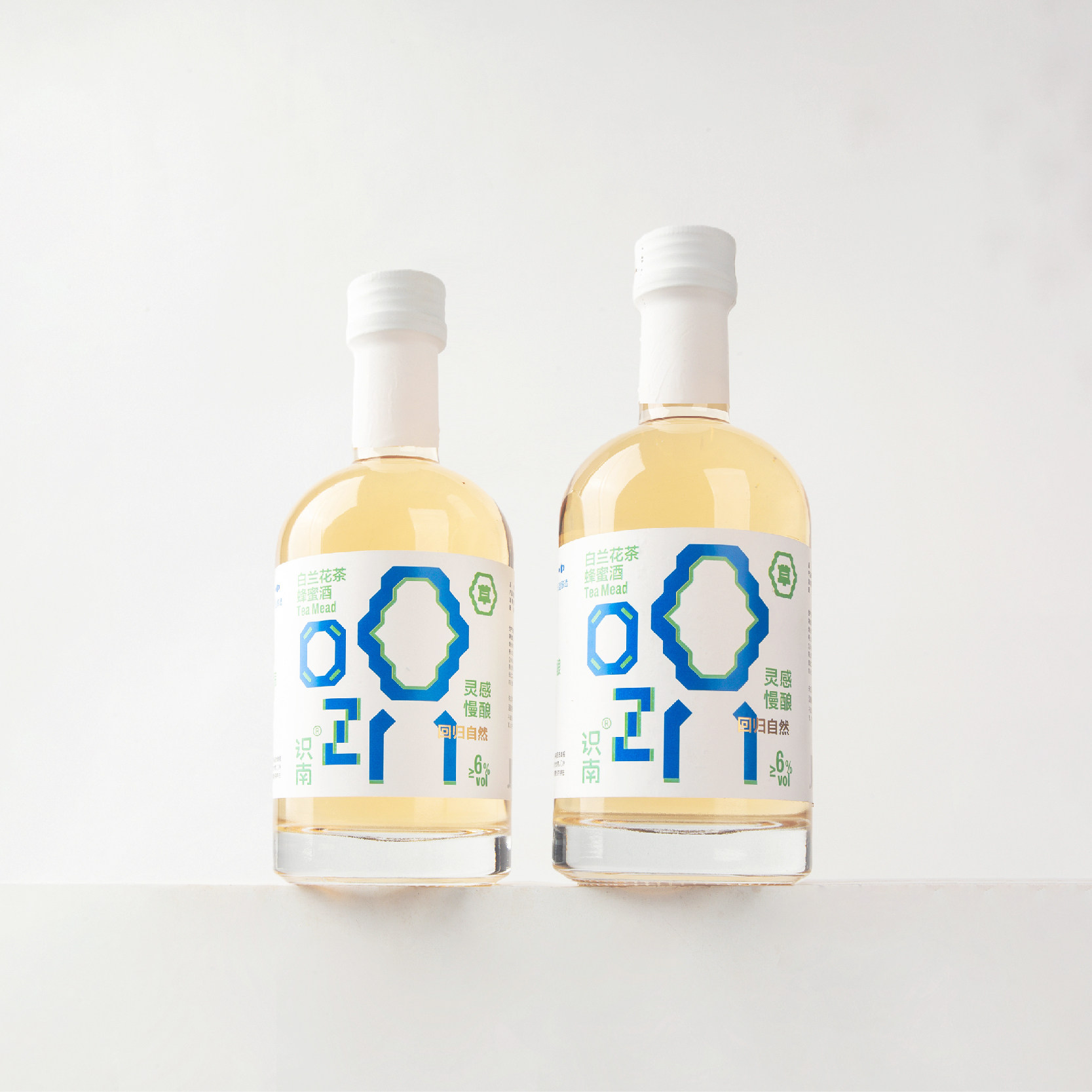 识南玫瑰蜜酿/桂花蜜酿/花茶蜜酿6度330ml*2瓶