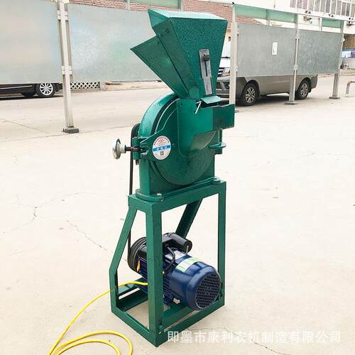 家用粉机小585型两相电220V碎打粉机齿爪中草店用超细谷物调式料