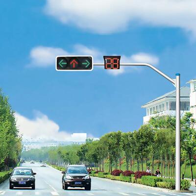 厂生产交交通式道路信号灯XHD-102杆通信息杆交家通监控杆悬臂监