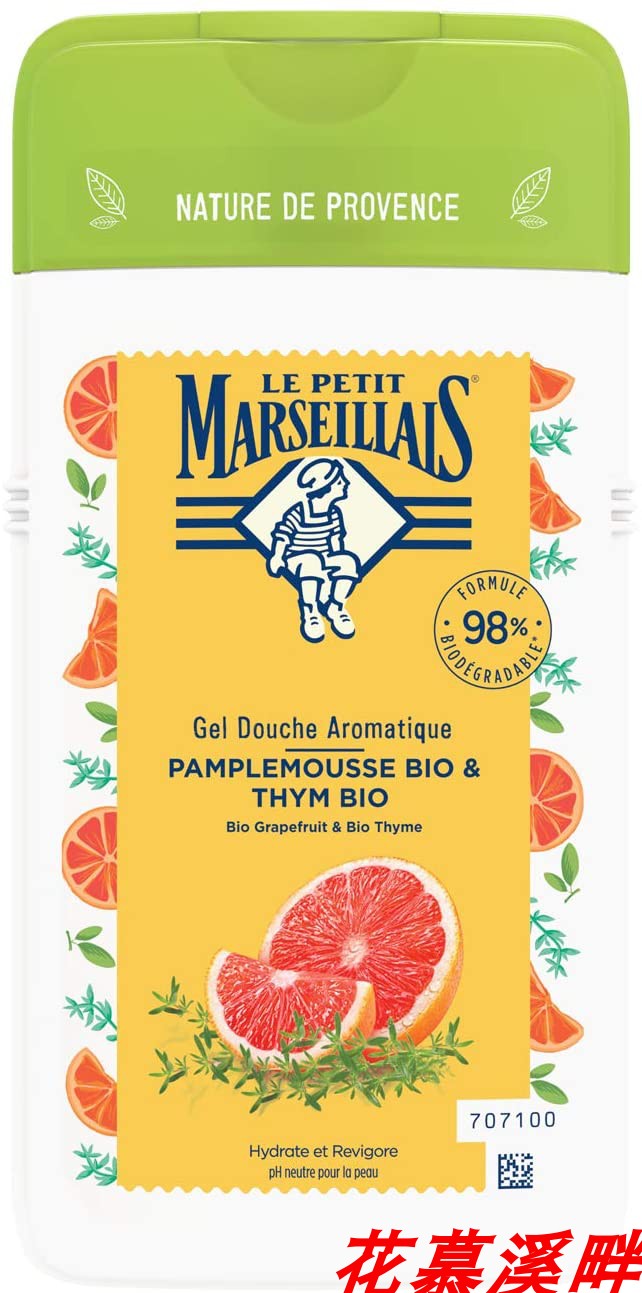 Le Petit Marseillais Duschgel Bio Grapefruit und Bio Thymian