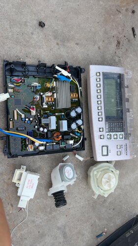 适用进口滚筒洗衣机日立BD- ES6600C 变频主板 显示板 门锁