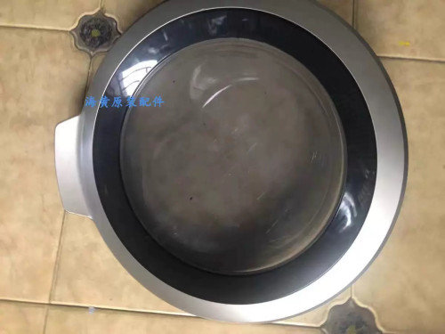 AEG 8系10公斤智能变频滚筒洗衣机洗烘干一体LWX8C1612W玻璃门