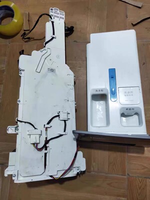 适用于海尔滚筒洗衣机EG100HPRO6S粉盒洗衣液盒分水盒拉手抽屉