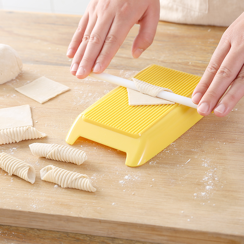 家用搓麻食板通心粉麻猫耳朵莜面鱼鱼工具山西刀削面刀食子搓板